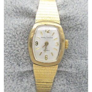 Women's Waltham Hand Wind Analog 18mm Dial Causal Round Watch (E146)